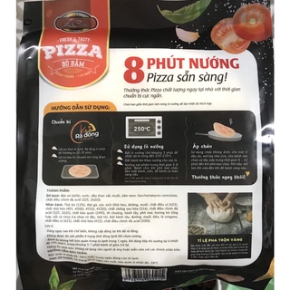 PIZZA LACUSINA 180g (BÒ BẰM- HẢI SẢN- XÚC XÍCH)
