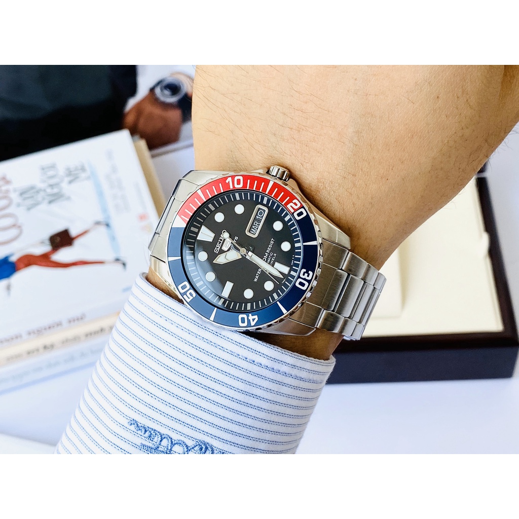 Đồng hồ nam dây thép Seiko 5 Sport SNZF15K1