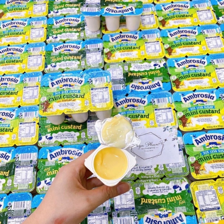 Váng sữa AMBROSIA cho bé 6 tháng của Anh