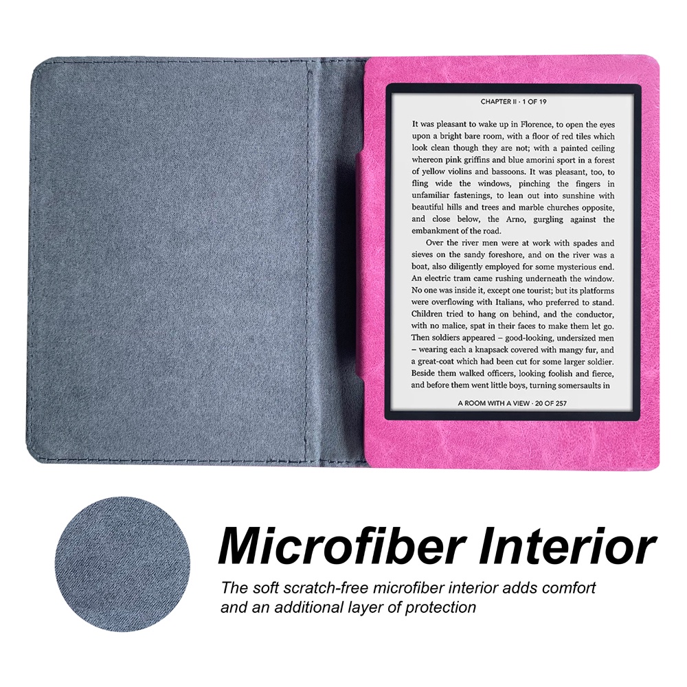 Bao Da Máy Tính Bảng Từ Tính Thông Minh Cho Kobo Glo N613 6 Inch E-Reader