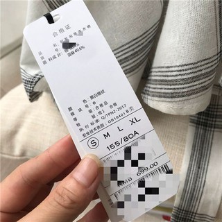 Váy kẻ One More full tag size S, M