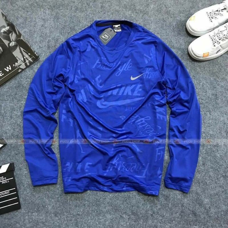 Áo giữ nhiệt thể thao nam ép vân 4 chiều siêu đẹp, phom 45-80kg siêu đẹp | BigBuy360 - bigbuy360.vn