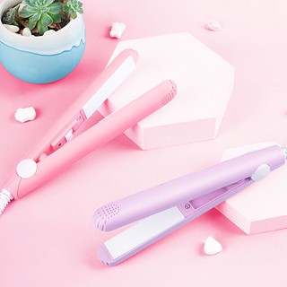 Máy uốn tóc duỗi tóc thẳng bấm dập xù mini