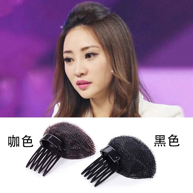 Dụng cụ hỗ trợ làm phồng tóc, kẹp đệm chân tóc phồng để buộc hoặc búi, phụ kiện cho nữ