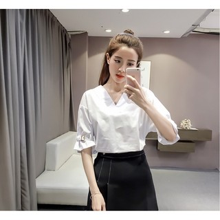 Áo kiểu (mặc được cả 2 mặt)