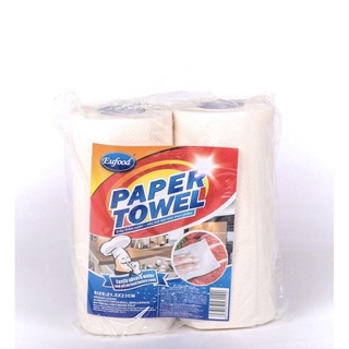 Giấy thấm váng dầu mỡ, làm khô thực phẩm EUfood - 2 cuộn (140 tờ)