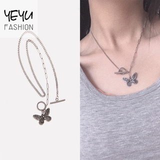 Dây chuyền hình con bướm phong cách cổ điển dành cho nữ