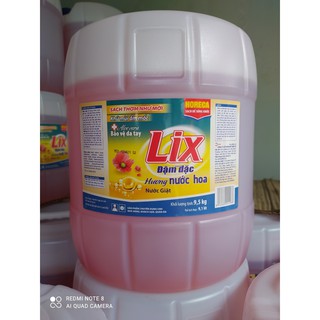 Nước giặt Lix Hương Nước Hoa 9.5Kg