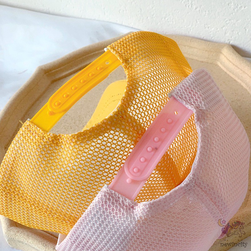 Mũ Lưỡi Trai Phối Lưới Thoáng Khí Hoạ Tiết Hoạt Hình Cho Bé