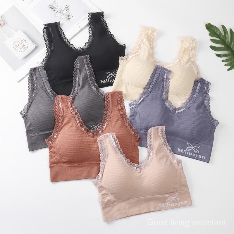 Mới Áo Lót Ren Nâng Ngực Chống Chảy Xệ Phong Cách Hàn Quốc Quyến Rũ Cho Nữ