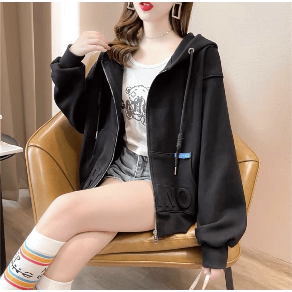 ÁO HOODIE NỮ TAY CÁNH DƠI BAO ĐẸP Y HÌNH