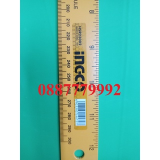 Thước nhôm 30cm ingco HSR23002
