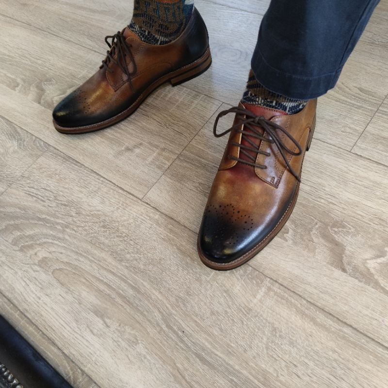 Giày tây nam công sở derby cao cấp 1501-2