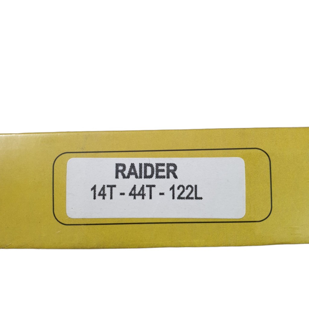 Nhông Sên Dĩa Xe Raider XăngCơ - Vàng LPD THÁI LAN  14-44-122L