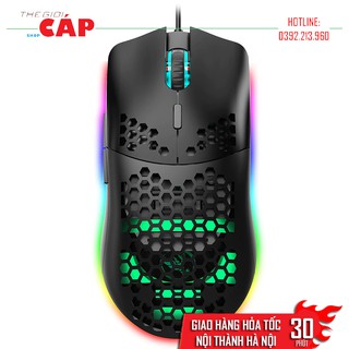 Chuột gaming led rgb chơi game có dây hxsj j900