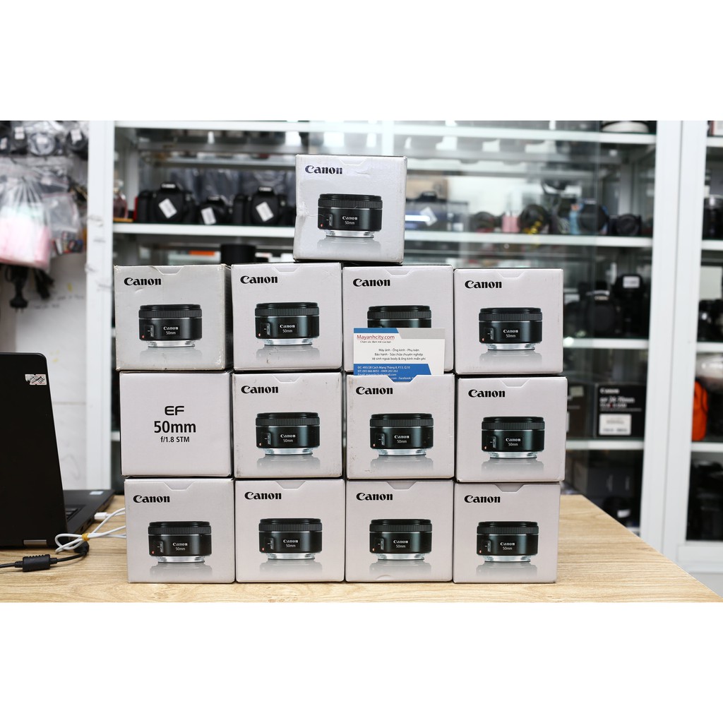 CANON EF 50mm F1.8 STM - ỐNG KÍNH CHÂN DUNG ĐA DỤNG CHO CROP $ FULLFAME.