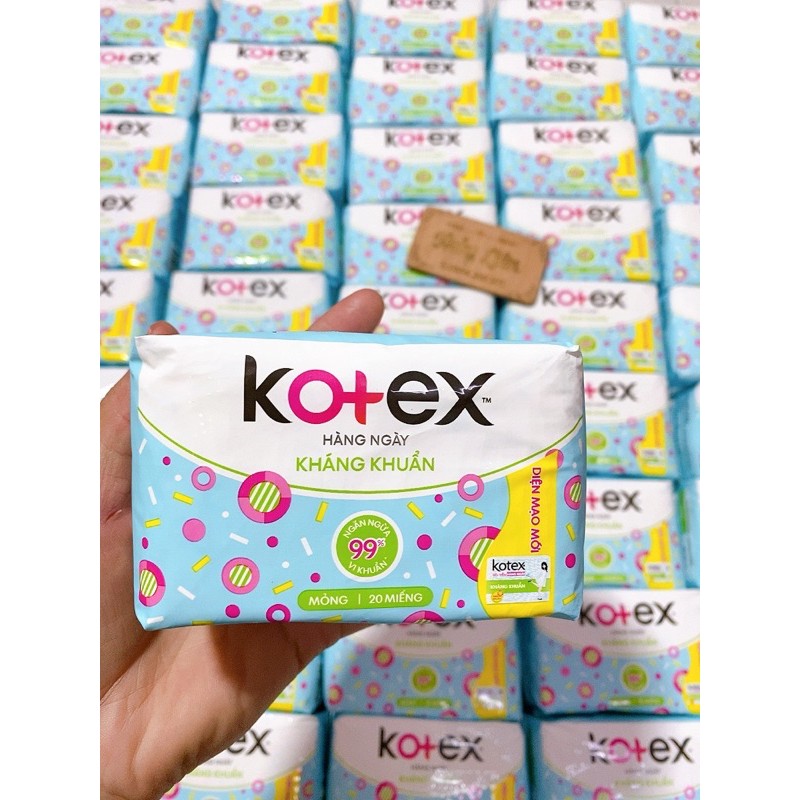 BĂNG VỆ SINH KOTEX HẰNG NGÀY 20 MIẾNG