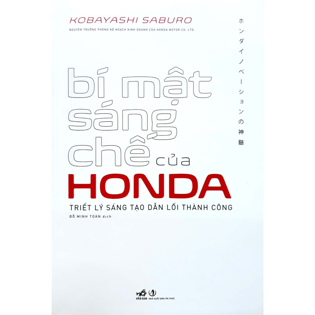 Sách - Bí mật sáng chế của Honda