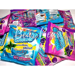 Kẹo bạc hà 3 viên Dynamite Chews 125g
