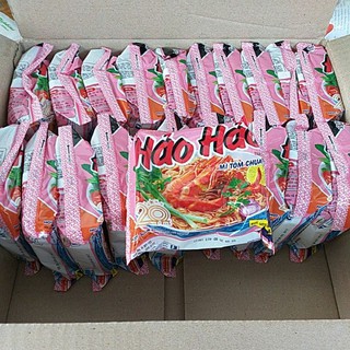 Thùng mì Hảo Hảo vị Tôm chua cay 75g X 10 gói - Shop mesuhao