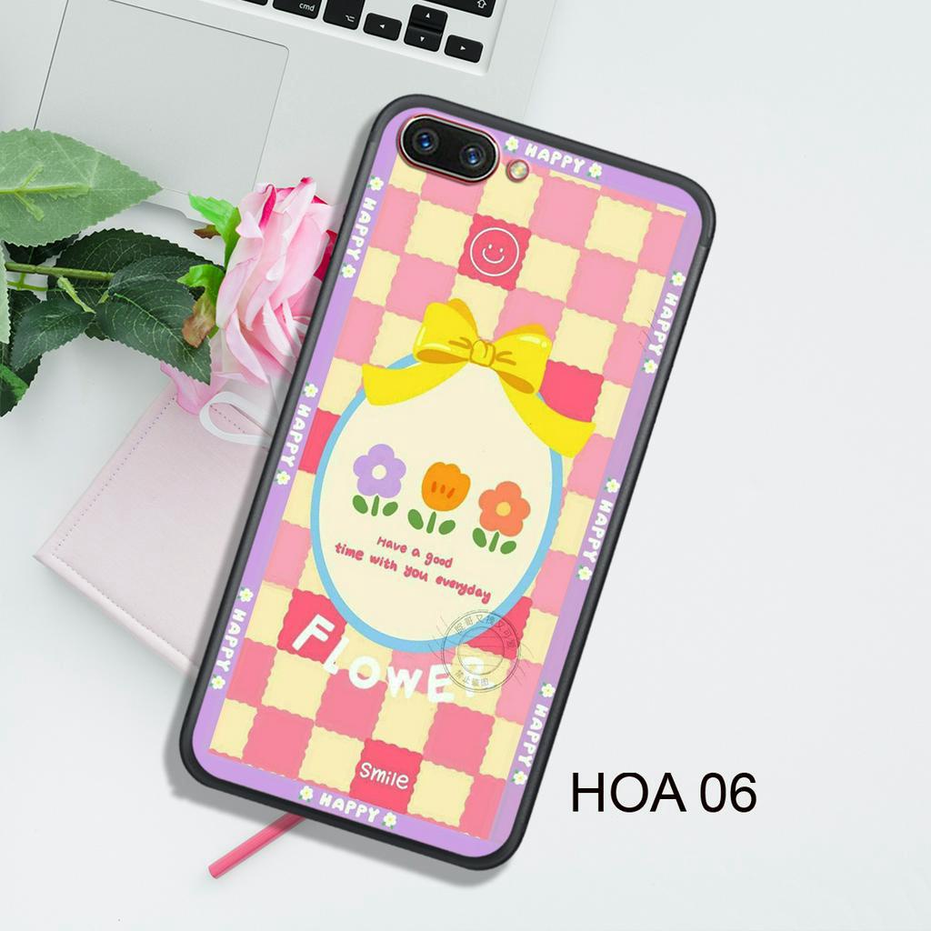 Ốp Lưng  OPPO A1K - A3S - A5 - A8/A31 - A71 - A73 - A83 - A93 4G , In Hình HOA, Màu Sắc Bắt Mắt.