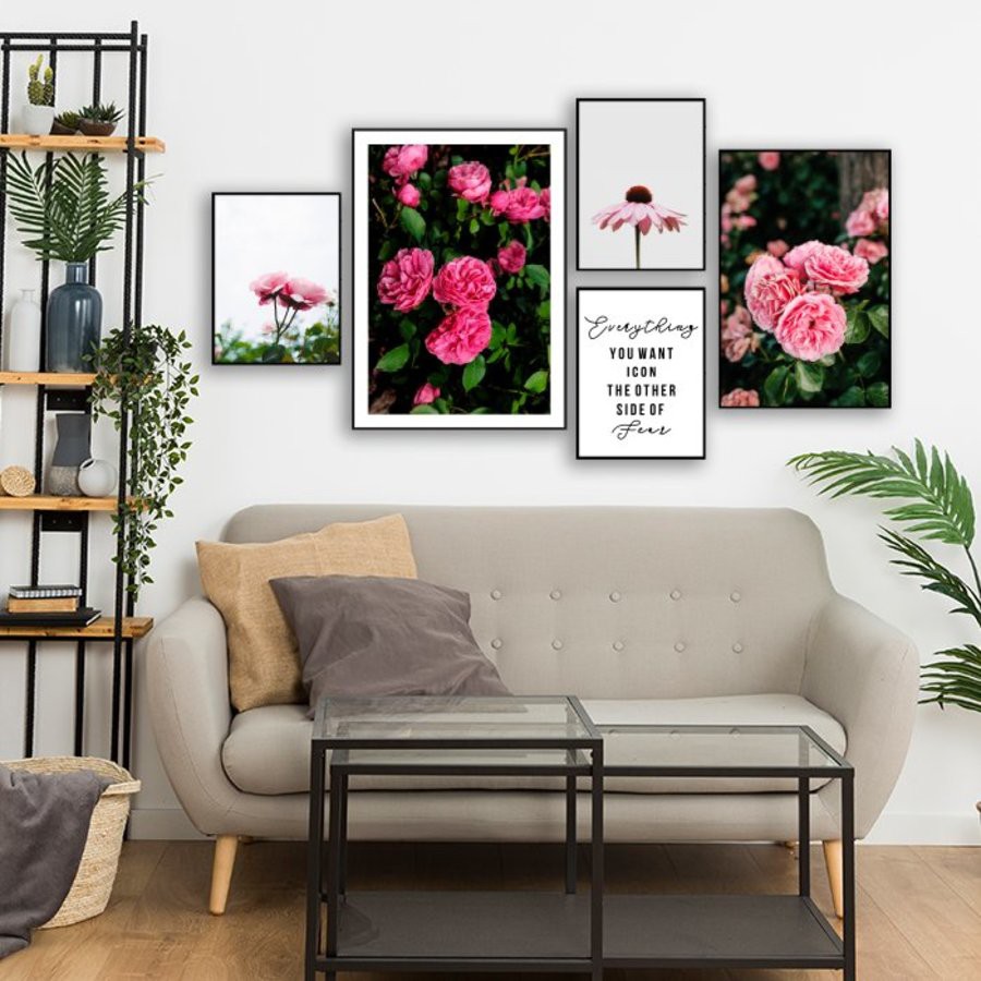 Tranh treo tường canvas bộ 5 bức - Tranh canvas treo tường decor trang trí phòng khách và phòng ngủ cao cấp siêu đẹp