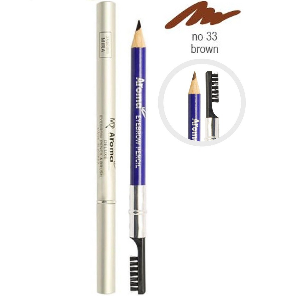 Chì Vẽ Mày Aroma Mira Eyebrow Pencil 100% chính hãng, vov cung cấp và bảo trợ