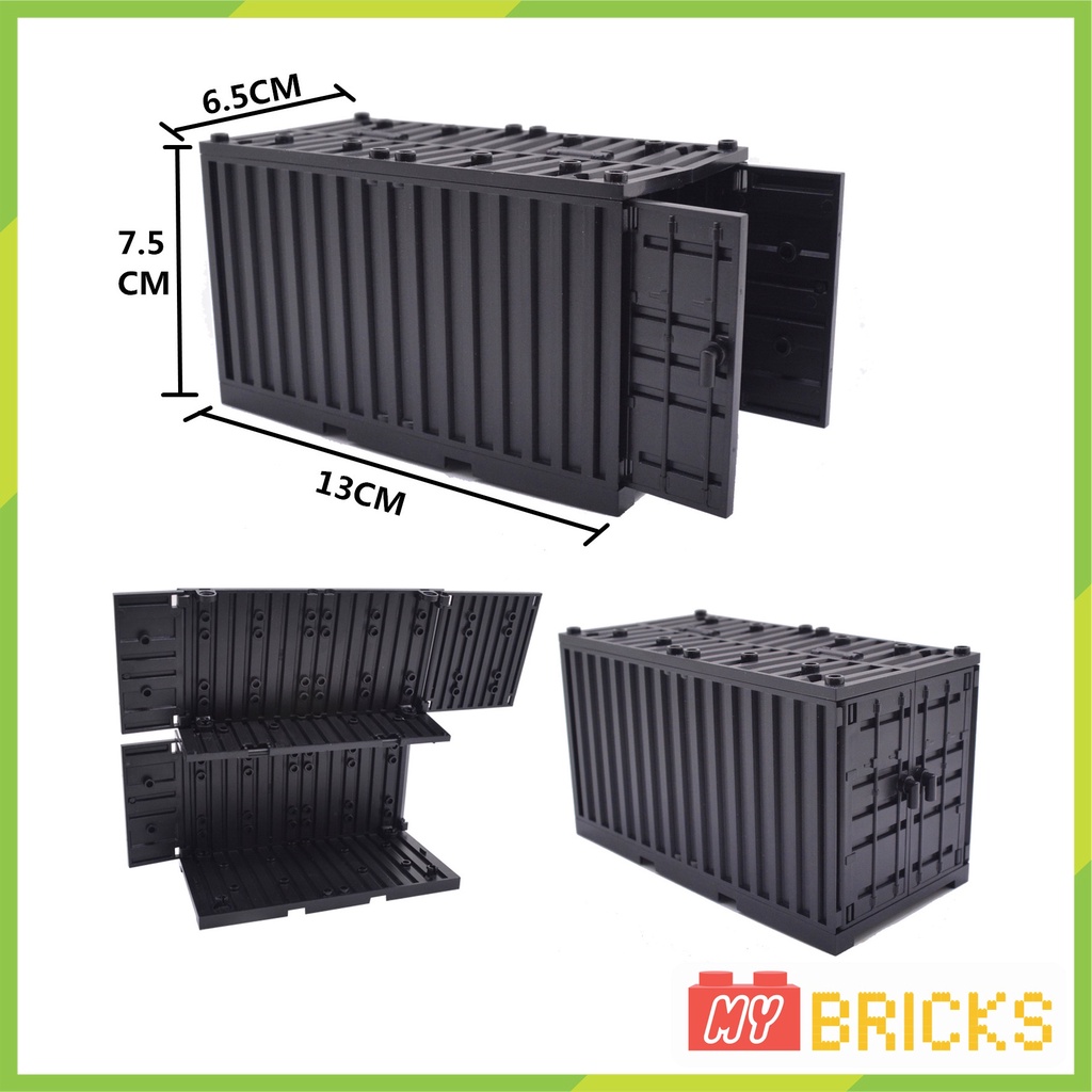 Lắp ráp mô hình thùng Container hàng hóa - Phụ kiện - MR7042