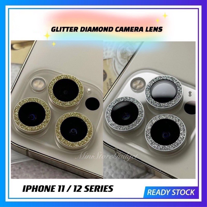 Miếng Dán Bảo Vệ Camera Cho iPhone 13 Pro Max / 14 Pro Max / 12Pro / 12 Pro Max / 11 / 11 Pro Max / 13 Mini / 12 Mini / 14 Plus