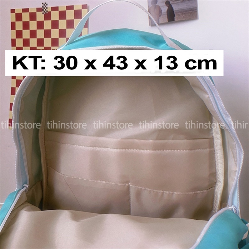 Balo Đi Học Chống Thấm Nước Mã 0922 Tihinstore