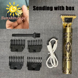 SUNAGE- ~t9 retro hair clipper electric hair clipper electric hair clipper Skin-friendly material environmentally Green friendly