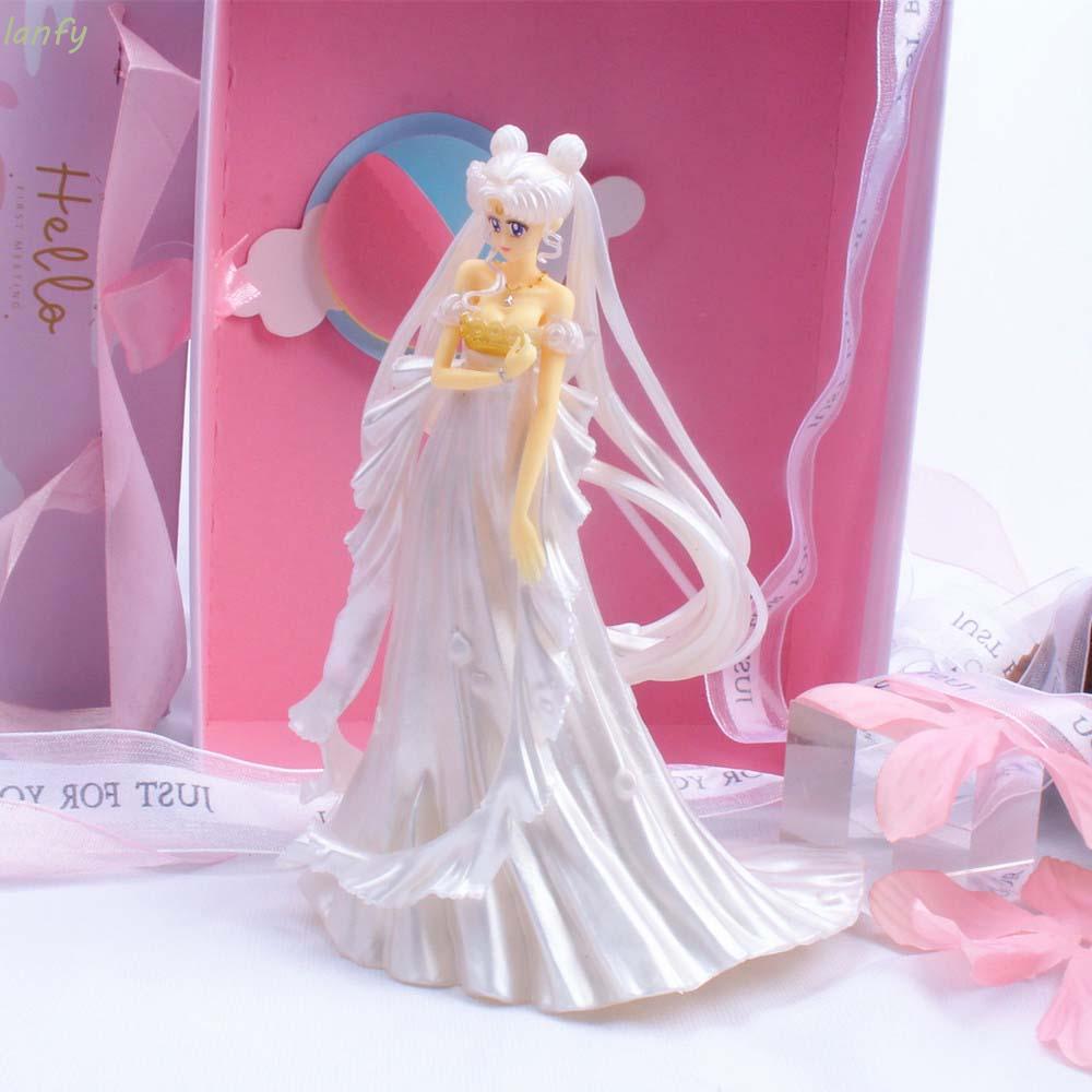 SAILOR MOON SAILOR MOON Mô Hình Nhân Vật Thủy Thủ Mặt Trăng Bằng Pvc 15cm