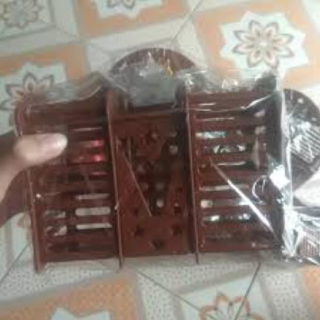 [KHO SỈ] Ống đựng đũa nhựa 3 ngăn hàng song long