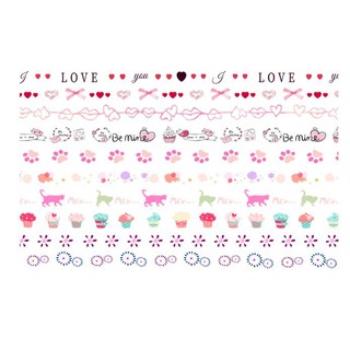 SET 10 CUỘN WASHI TAPE
