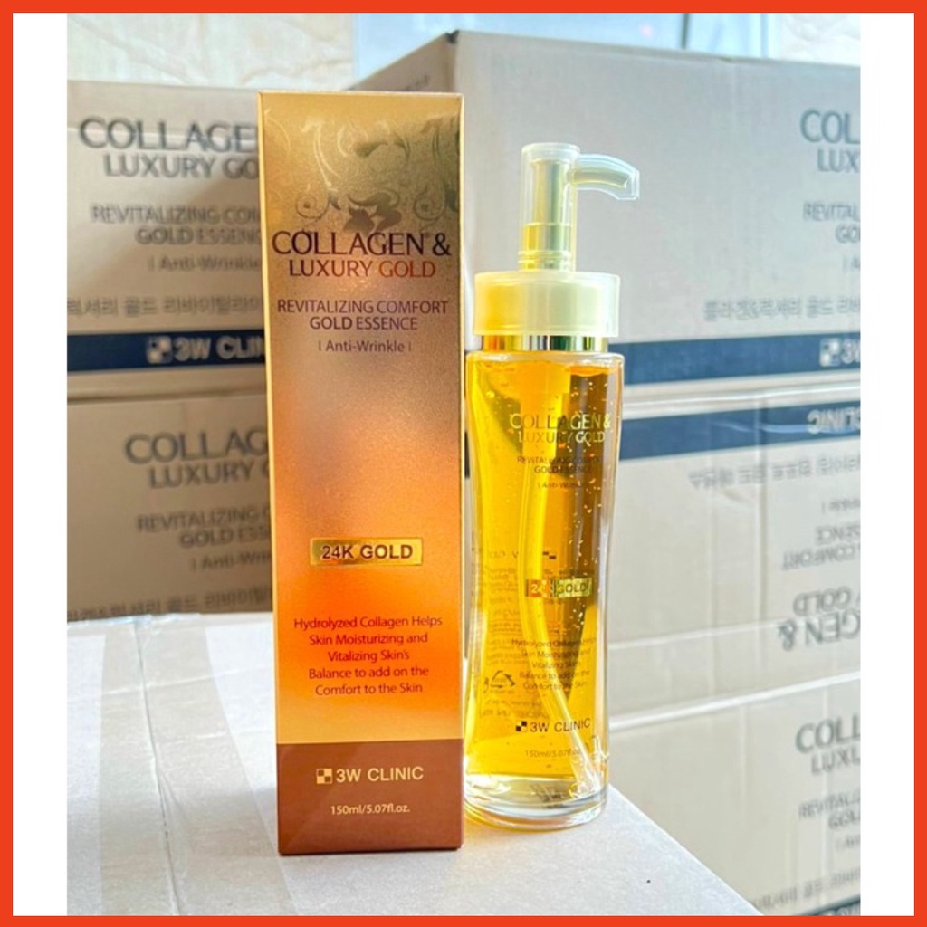 Serum Tinh Chất Collagen & Luxury Gold 3W CLINIC