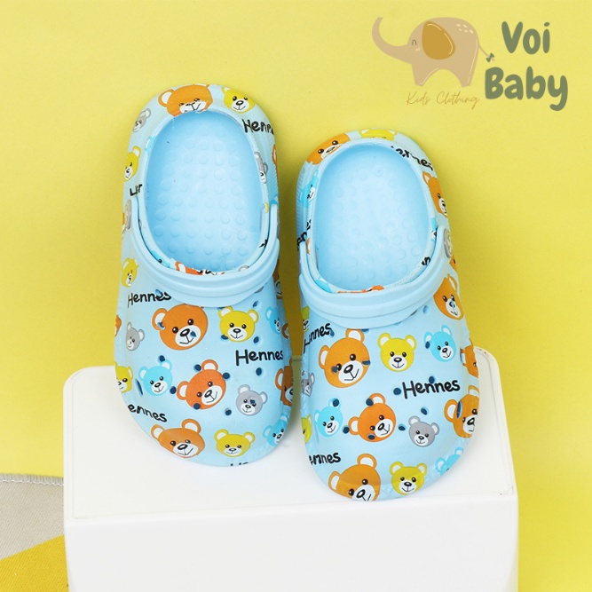 Dép sục cross cho bé gái trai cá mập ngộ nghĩnh cute VOIBABY BL12