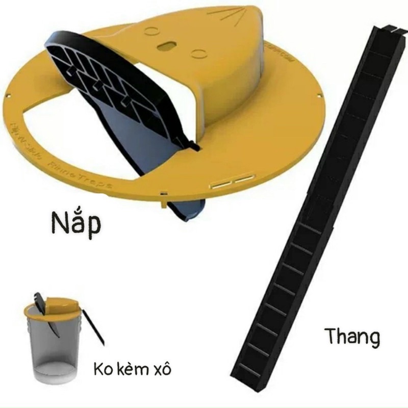 Bẫy chuột bập bênh thông minh tự động siêu bẫy chuột