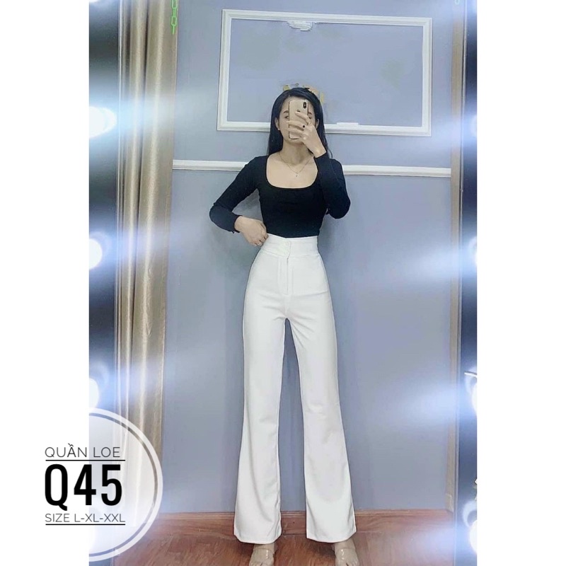 BIGSIZE Quần loe Q45