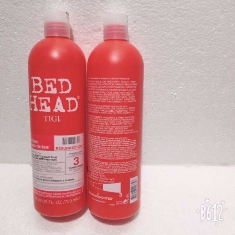 DẦU GỘI XẢ TIGI DÀNH CHO TÓC KHÔ 750ML - BED HEAD TIGI URBAN