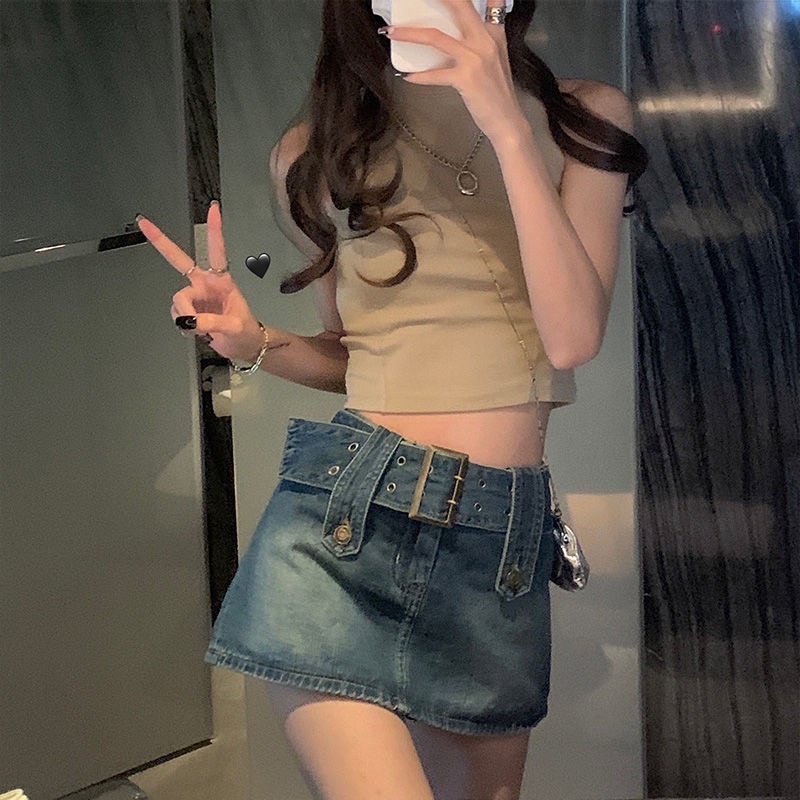 FREESHIP CHÂN VÁY TENNIS SEXY KÈM BELT CÓ QUẦN TRONG