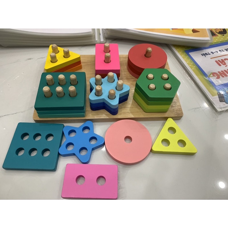 6 Trụ Gỗ lớn