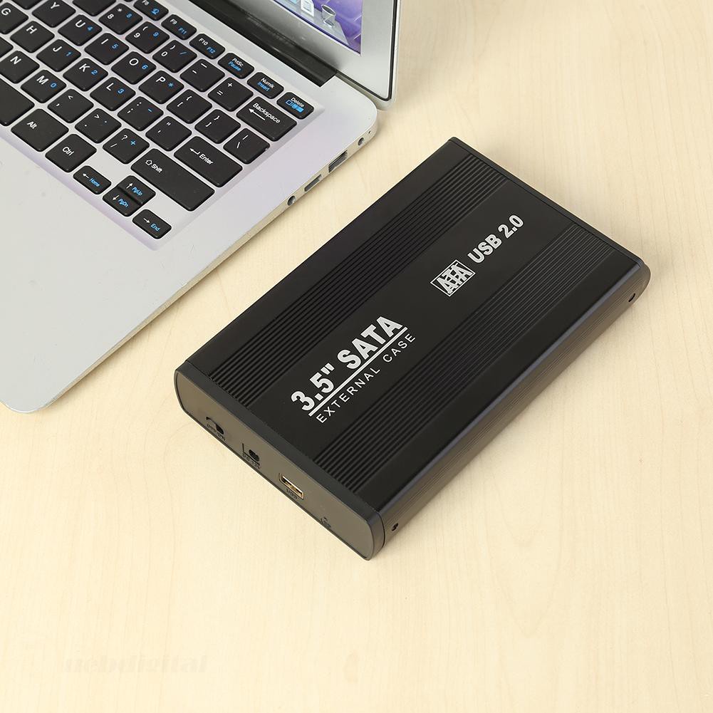 Vỏ Ổ Cứng Ngoài Usb 2.0 3.5 Inch Sata | BigBuy360 - bigbuy360.vn