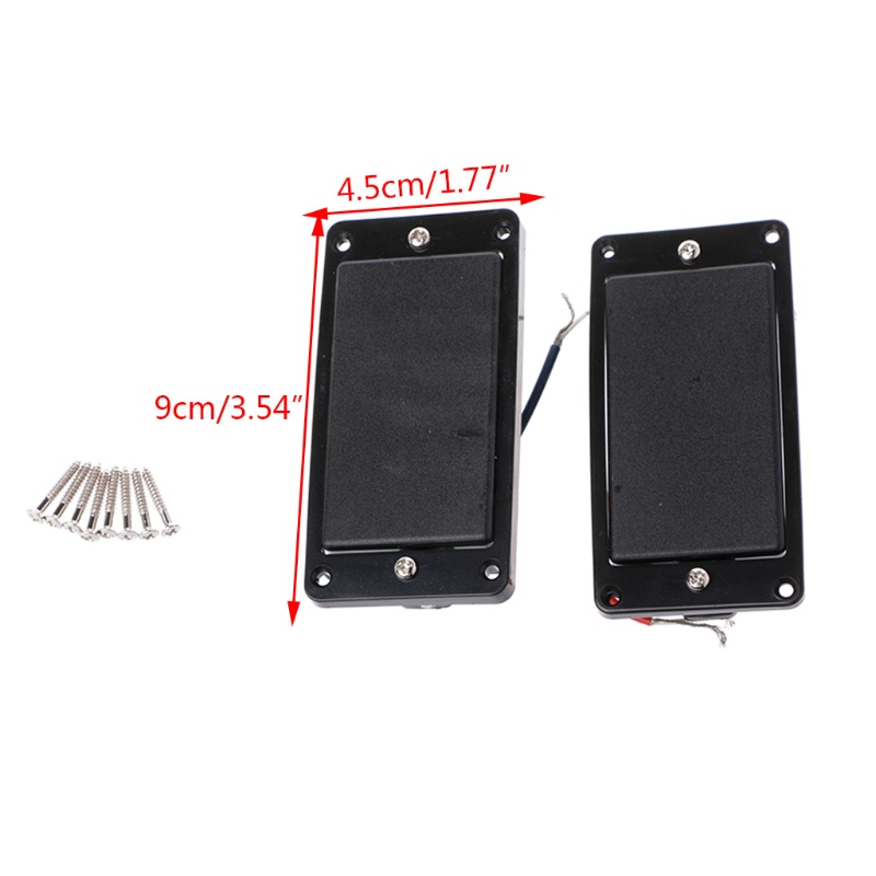 Cầu Đàn Humbucker Màu Đen Kèm Khung Cho Đàn Guitar LP 6