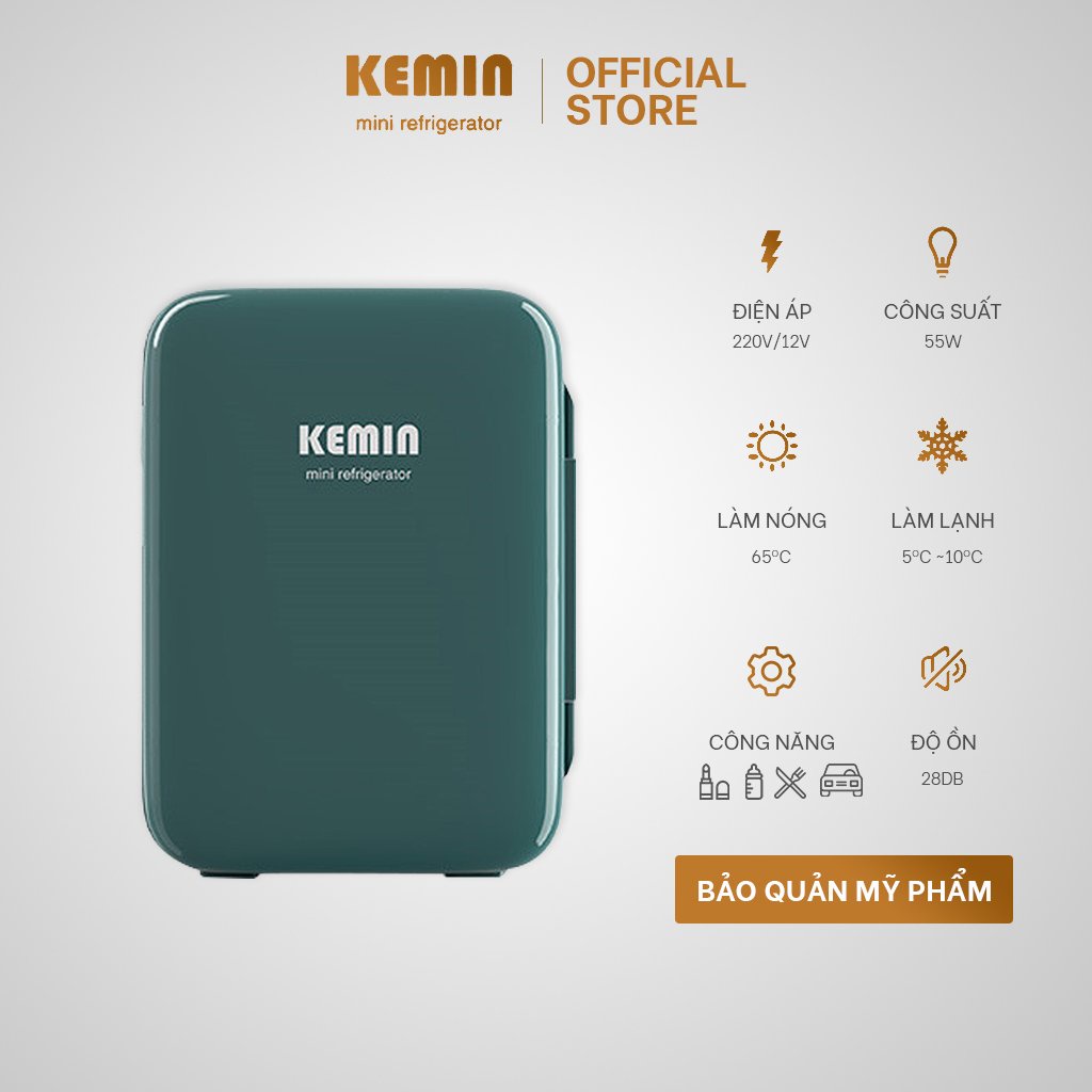 Tủ lạnh mini KEMIN 10L chính hãng