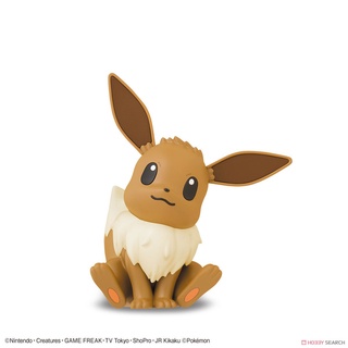 Đồ chơi mô hình lắp ráp Bandai Pokemon Pokepla Quick 04 Eevee