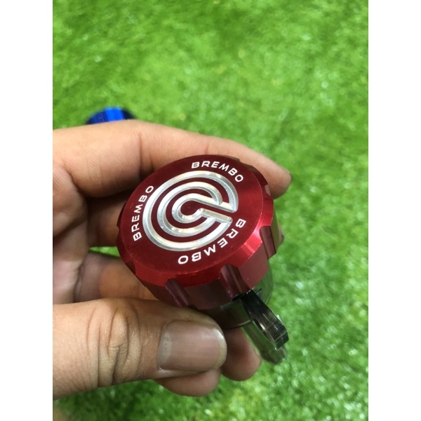 bình dầu brembo nắp nhôm cnc xài mọi loại xe