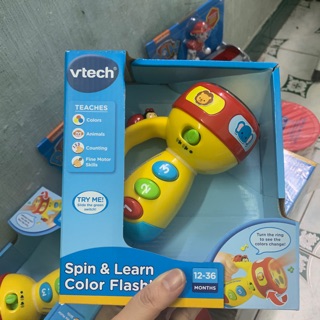 Đồ chơi đèn pin VTech có đèn và nhạc cho bé từ 12-36 tháng tuổi