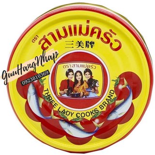 COMBO 4 HỘP - Cá Mòi Sốt Cà 3 Cô Gái