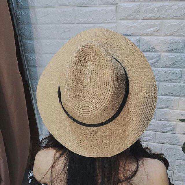 Mũ cói nam nữ panama