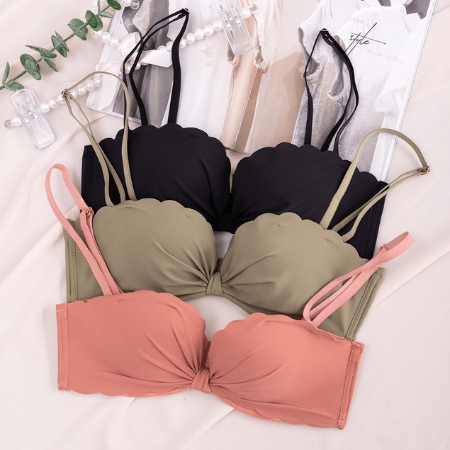 Bộ đồ lót sò nơ siêu xinh Lylylorem BL009